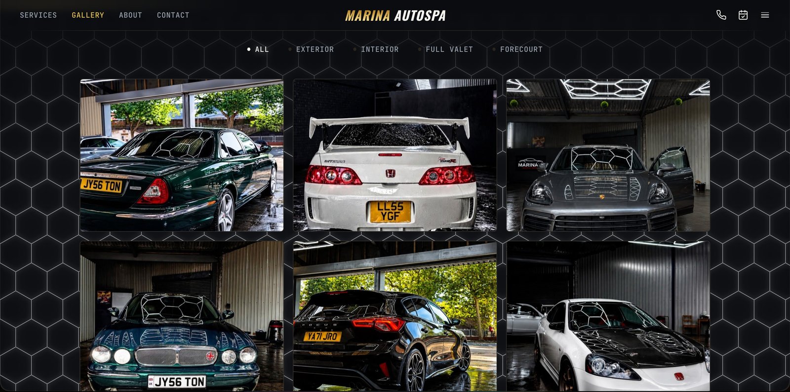 Marina AutoSpa gallery page